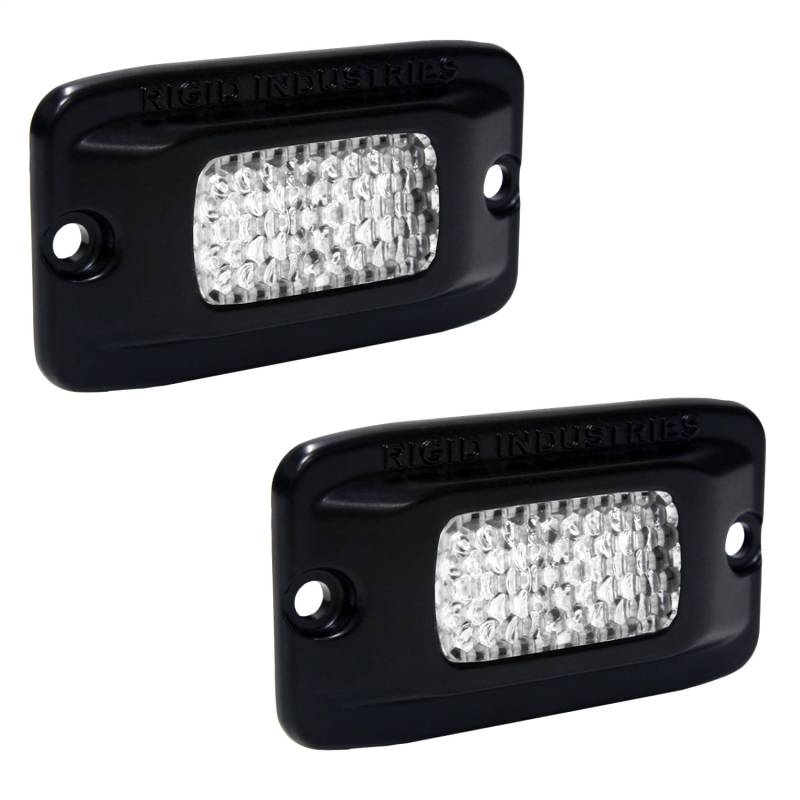 RIGID Industries - RIGID Industries RIGID Back-Up Kit, Includes 2 SR-M Series PRO Flood Diffused, Flush Mount 980013