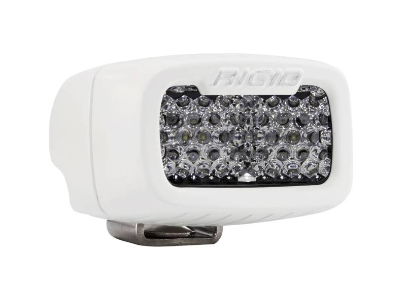 RIGID Industries - RIGID Industries RIGID SR-M Series PRO, Flood Diffused, Surface Mount, White Housing, Single 942513