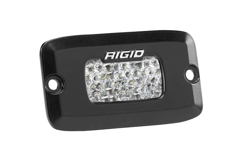 RIGID Industries - RIGID Industries RIGID SR-M Series PRO, Drive Diffused, Flush Mount, Black Housing, Single 932513