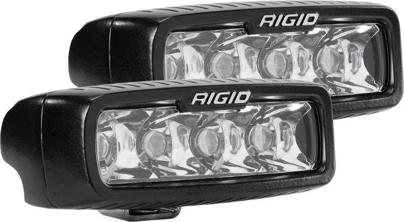 RIGID Industries - RIGID Industries RIGID SR-M Series PRO, Spot Optic, Surface Mount, Black Housing, Pair 905213