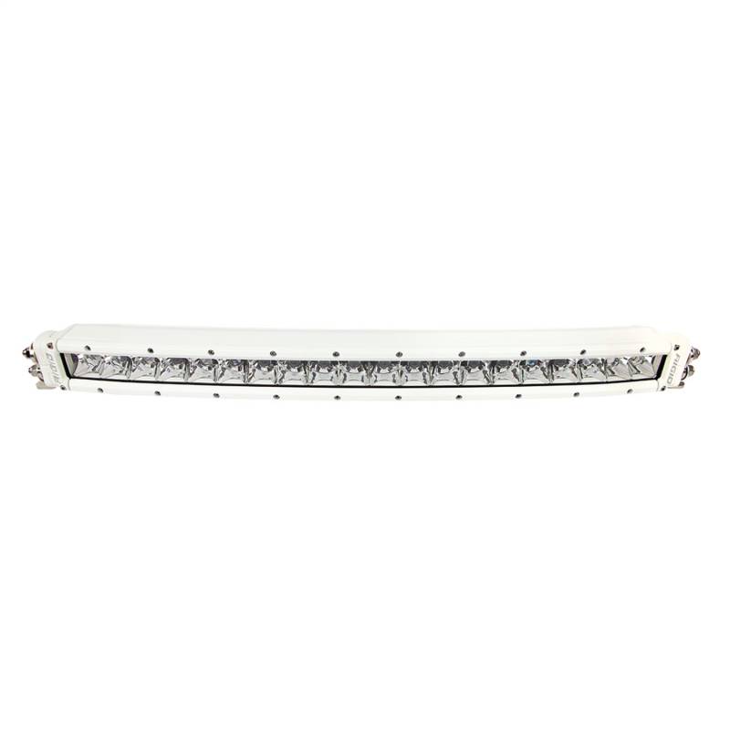 RIGID Industries - RIGID Industries RIGID RDS SR-Series PRO Curved LED Light Bar, Spot Optic, 20 Inch, White Housing 87231