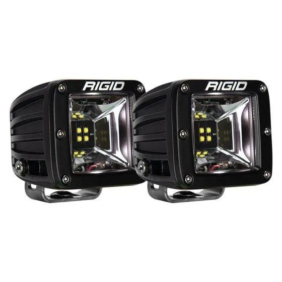 RIGID Industries - RIGID Industries RIGID Radiance Scene Light W/White Backlight, Surface Mount, Black Housing, Pair 68200