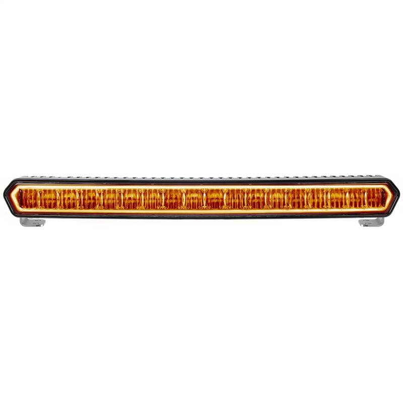 RIGID Industries - RIGID Industries RIGID SR-L Series 20 Inch Off-Road LED Light Bar, Amber Halo, Black Housing 63003