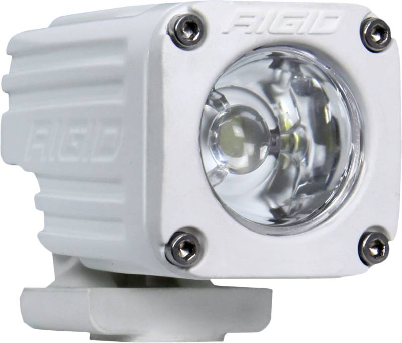 RIGID Industries - RIGID Industries RIGID Ignite Flood Optic, Surface Mount, White Housing, Single 60521