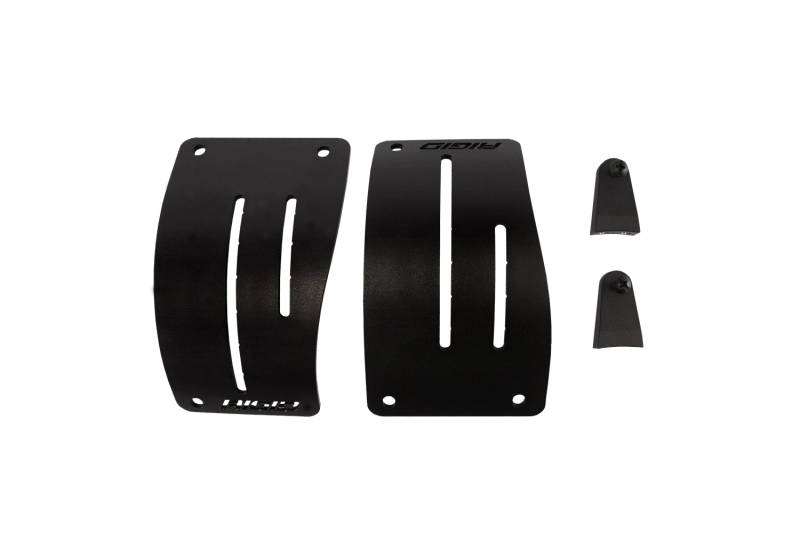 RIGID Industries - RIGID Industries RIGID 18-21 Jeep Wrangler JL Cowl Mount, Fits 2 Sets D-Series LED Lights, Pair 41656