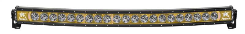 RIGID Industries - RIGID Industries RIGID Radiance Plus Curved Bar, Broad-Spot Optic, 40 Inch With Amber Backlight 34004