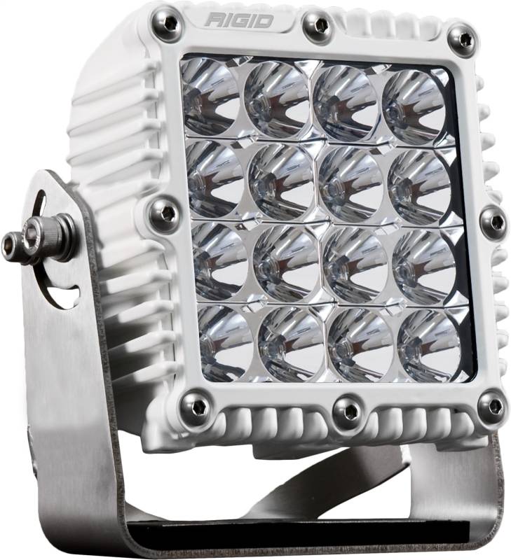 RIGID Industries - RIGID Industries RIGID Q-Series PRO LED Light, Flood Optic, White Housing, Single 245113