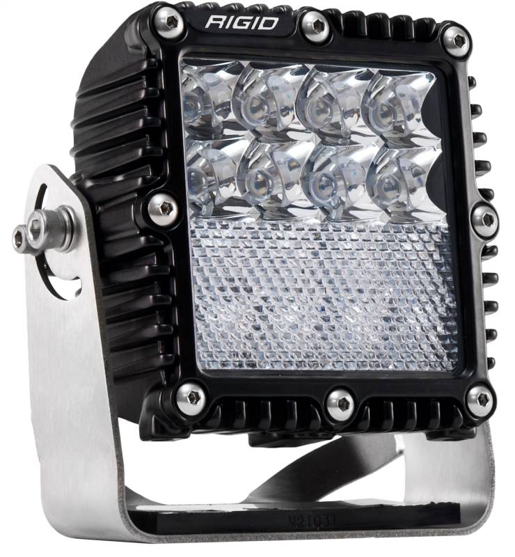 RIGID Industries - RIGID Industries RIGID Q-Series PRO LED Light Spot/Down Diffused Combo, Black Housing, Single 244613