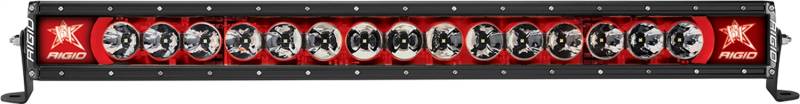 RIGID Industries - RIGID Industries RIGID Radiance Plus LED Light Bar, Broad-Spot Optic, 30 Inch With Red Backlight 230023