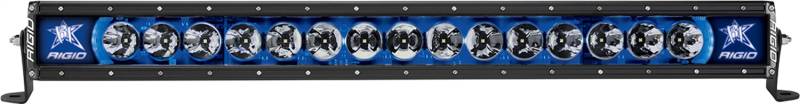 RIGID Industries - RIGID Industries RIGID Radiance Plus LED Light Bar, Broad-Spot Optic, 30 Inch With Blue Backlight 230013