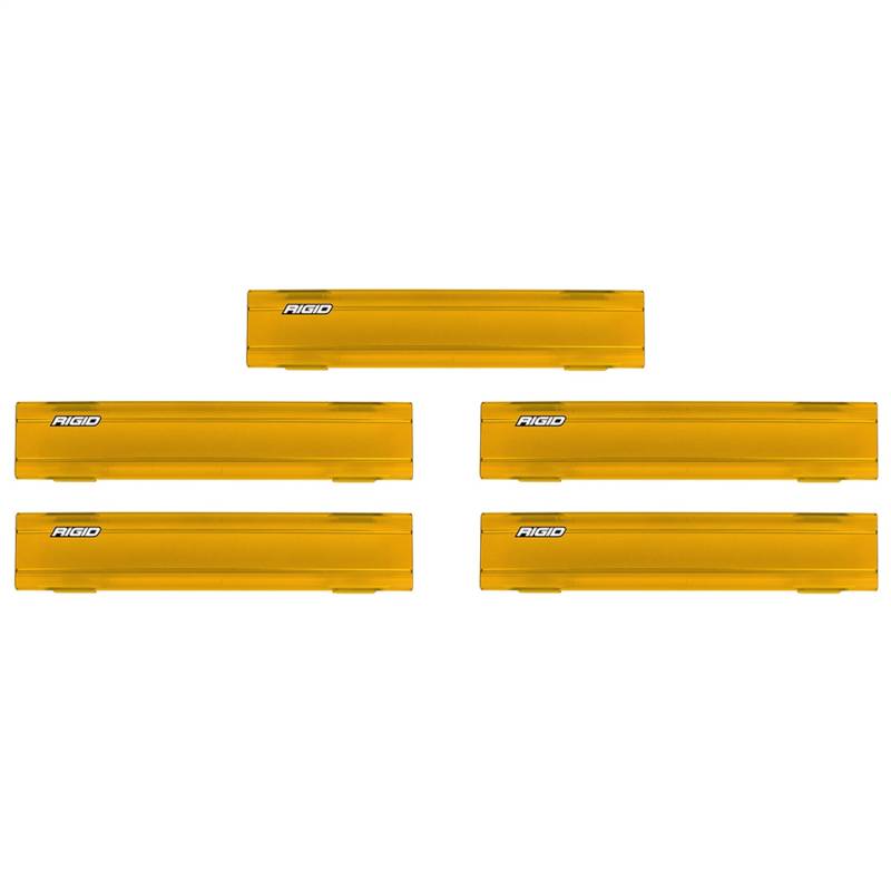 RIGID Industries - RIGID Industries RIGID Light Cover For 54 Inch RDS SR-Series, Amber, Set Of 5 134364