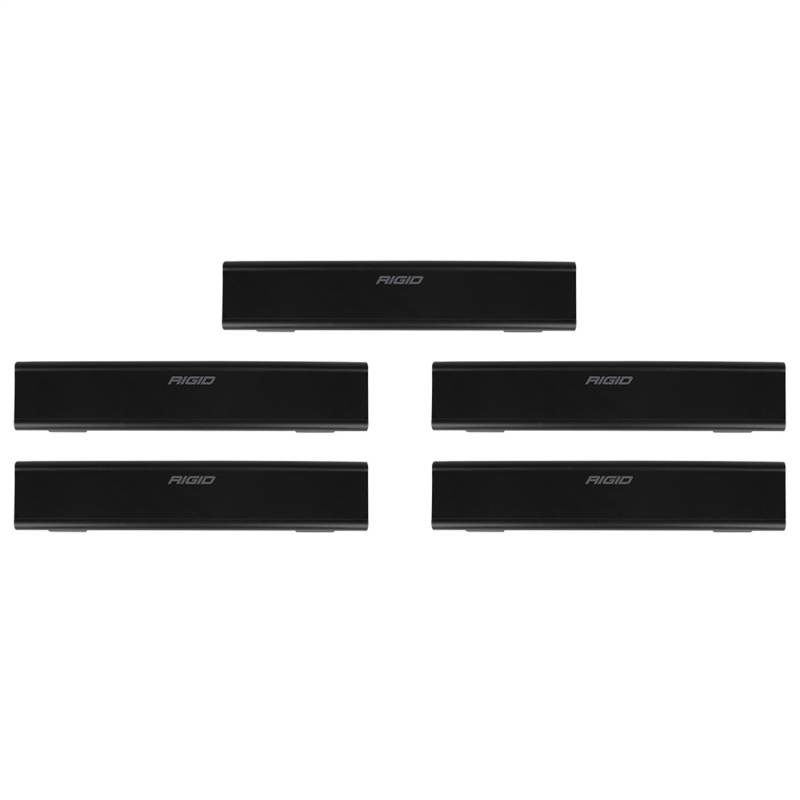 RIGID Industries - RIGID Industries RIGID Light Cover For 54 Inch RDS SR-Series, Black, Set Of 5 134344