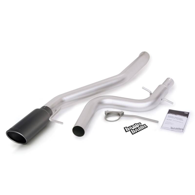 Banks Power - Monster Exhaust System Single Exit Black Tip 11-13 VW Volkswagen Jetta Sedan/Wagon-2.0L TDI Banks Power