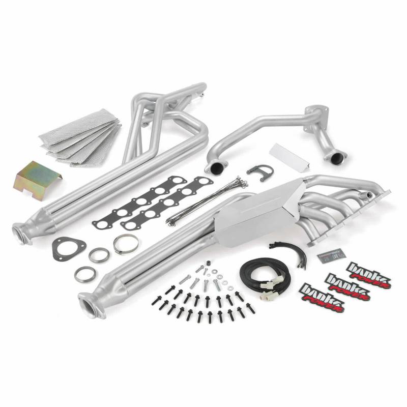 Banks Power - Torque Tube Exhaust Header System 06-10 Ford F-53 6.8L V-10 Class-A Motorhome Banks Power