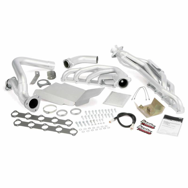 Banks Power - Torque Tube Exhaust Header System for 99-04 Ford 6.8L V-10 Truck W/ EGR Early Catalytic Converter Banks Power