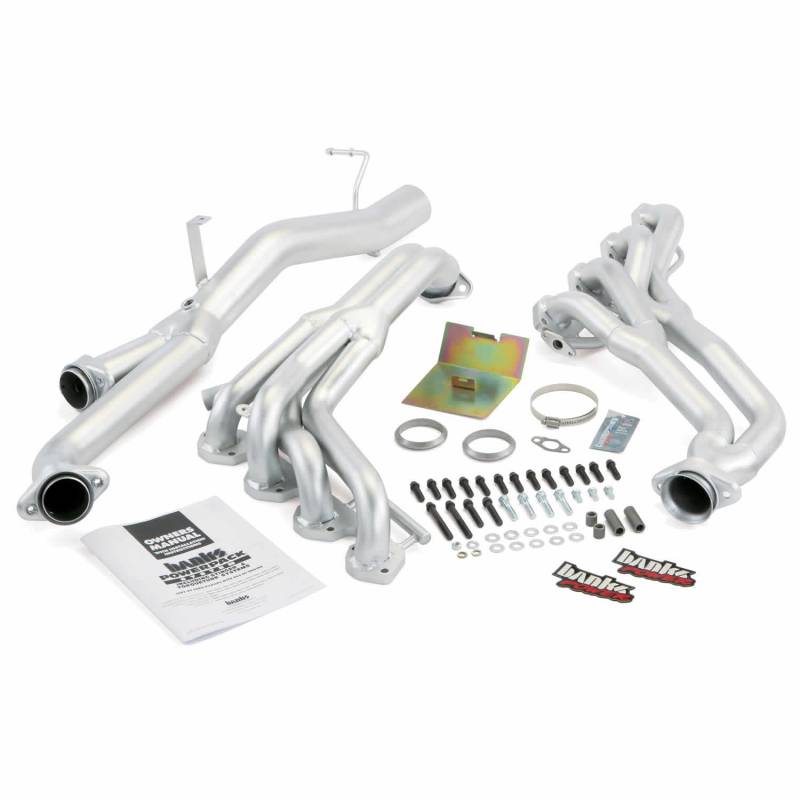 Banks Power - Torque Tube Exhaust Header System 89-93 Ford 460 Truck Manual Transmission Banks Power