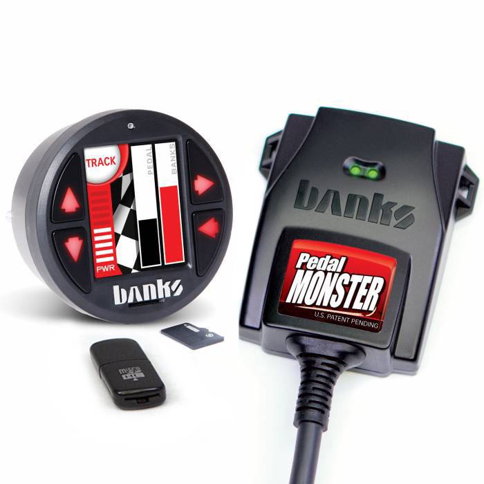 Banks Power - PedalMonster, Throttle Sensitivity Booster with iDash DataMonster for many Cadillac, Chevy/GMC