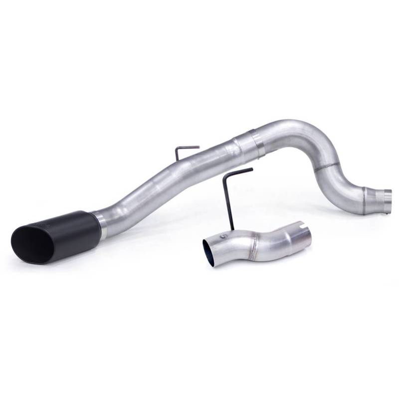 Banks Power - Monster Exhaust System 5-inch Single Exit Cerakote Black Tip for 13-18 Ram 2500/3500 6.7L Cummins Mega-Cab SB Banks Power