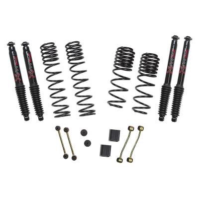 Skyjacker Diesel 2.5 In. Dual Rate Long Travel Suspension Lift Kit JL25RBPBLTD