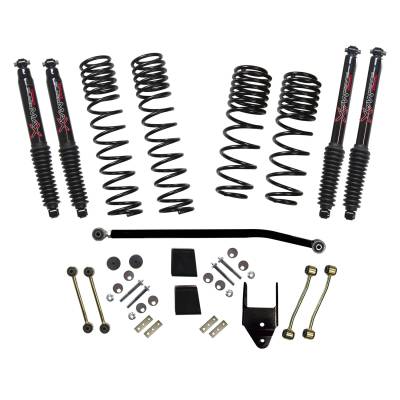 Skyjacker Diesel 3.5-4 In. Dual Rate Long Travel Suspension Lift Kit JL40BPBLTD