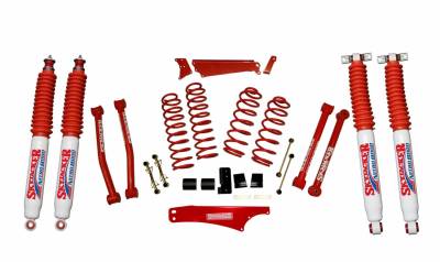 Skyjacker 4IN. LIT; 07-09JK RED W/NITROS JK401KCR-N