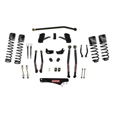 Skyjacker 4 Inch Dual Rate Long Travel Long Arm Suspension Lift Kit JK40LKLT-SX