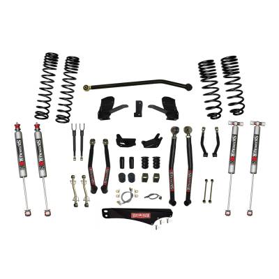 Skyjacker 6 Inch Dual Rate Long Travel Long Arm Suspension Lift Kit/M95 Monotube Shocks JK60LKLT-SX-M