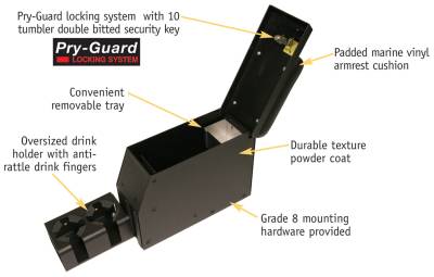 Tuffy Security - Tuffy Security Series II Center Console 052-01 - Image 3