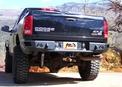 Fab Fours Heavy Duty Rear Bumper DR03-W1050-1