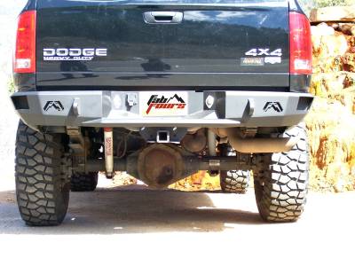 Fab Fours - Fab Fours Heavy Duty Rear Bumper DR03-W1050-B - Image 2