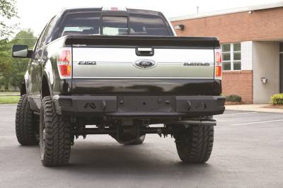 Fab Fours - Fab Fours Heavy Duty Rear Bumper FF09-W1750-B - Image 2