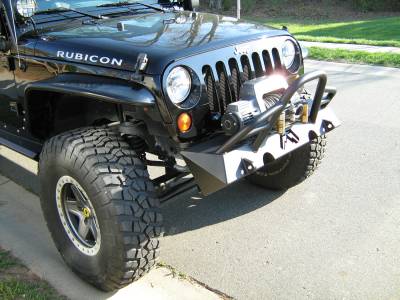 Fab Fours - Fab Fours Hardcore Stubby Winch Front Bumper JK07-B1854-1 - Image 6