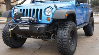 Road Armor - Road Armor Stealth Stubby Winch Front Bumper 509R0B - Image 3