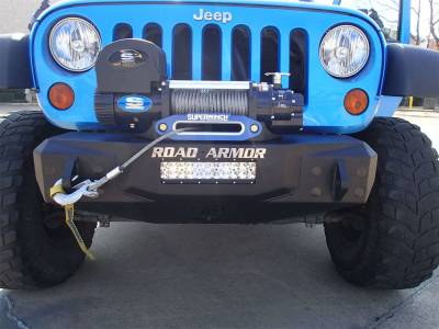 Road Armor - Road Armor Stealth Stubby Winch Front Bumper 509R0B - Image 5