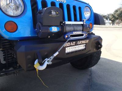 Road Armor - Road Armor Stealth Stubby Winch Front Bumper 509R0B - Image 6