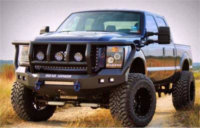 Road Armor - Road Armor Stealth Non-Winch Front Bumper 611R2B-NW - Image 3