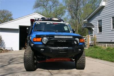 Road Armor - Road Armor Stealth Winch Front Bumper FJ802B - Image 7