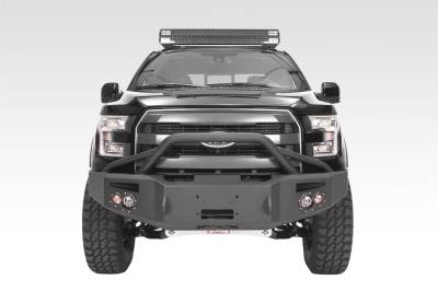 Fab Fours - Fab Fours Premium Heavy Duty Winch Front Bumper FF15-H3252-B - Image 2