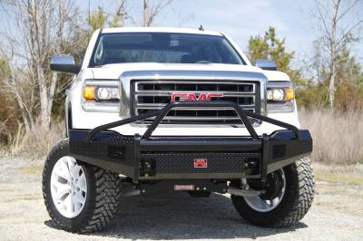 Fab Fours - Fab Fours Black Steel Front Ranch Bumper GM07-K2162-1 - Image 5