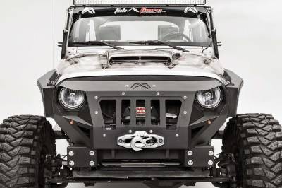 Fab Fours - Fab Fours Grumper Grill/Front Bumper GR1000-B - Image 5