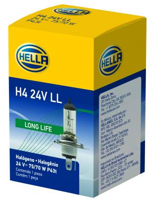 Hella H4 24V LL Hal Bulb H4 24V LL