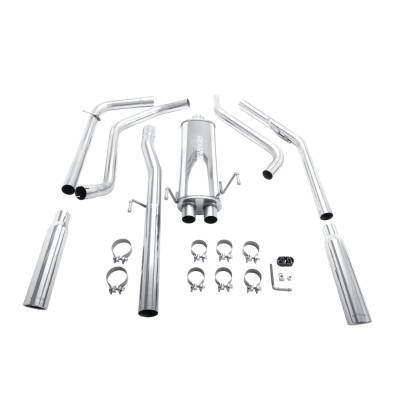 MagnaFlow Street Series Stainless Cat-Back System - 16851