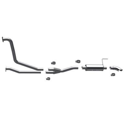 MagnaFlow Off Road Pro Series Gas Stainless Cat-Back - 17109