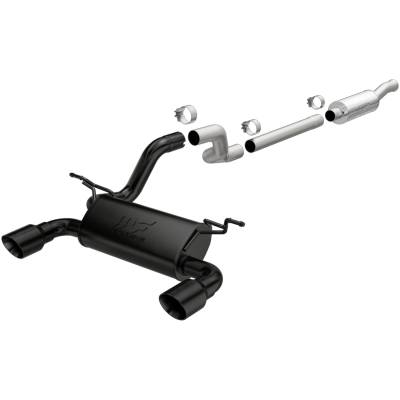 MagnaFlow Street Series Black Cat-Back System - 19417