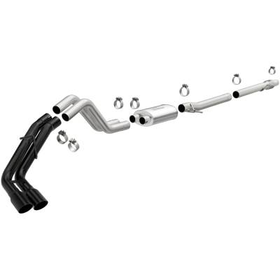 MagnaFlow Street Series Black Cat-Back System - 19454