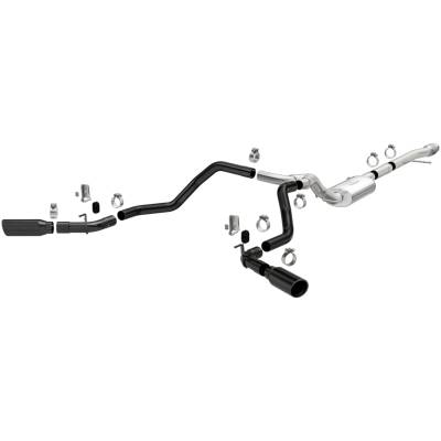 MagnaFlow Street Series Black Cat-Back System - 19474