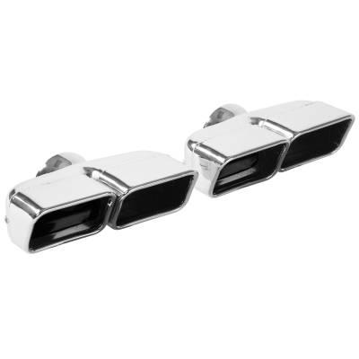 MagnaFlow Exhaust Tip Set - Quad Rectangle - 2.75In. - 35221