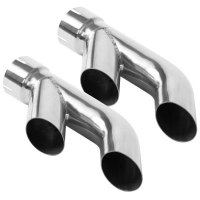 MagnaFlow Exhaust Tip Set - Turn Down - 2.50In. - 35218