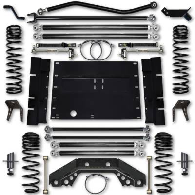 Rock Krawler TJ 3.5 Inch X Factor Long Arm 5 Inch Stretch Lift Kit 97-02 Wrangler