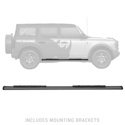 Go Rhino - Go Rhino 5" OE Xtreme Low Profile Side Steps with Mounting Bracket Kit 685412971T - Image 4